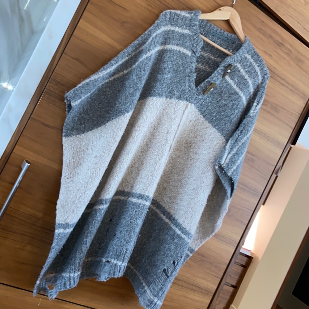 Knitted Poncho